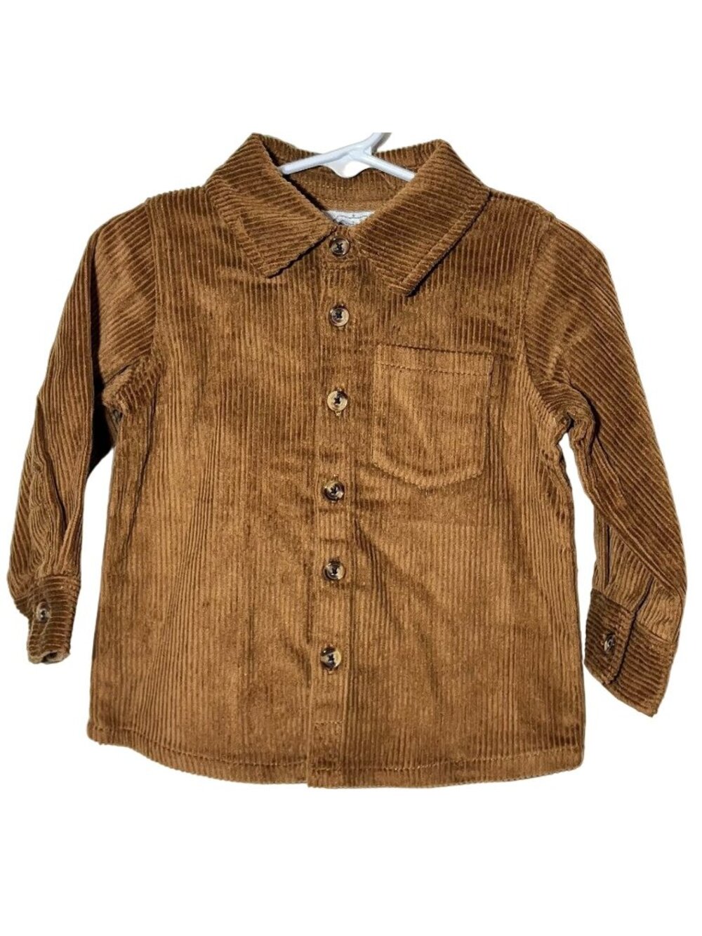 Mud Pie 12m 18m 4T 5T NWT brown corduroy shacket shirt barn Jacket Fall winter